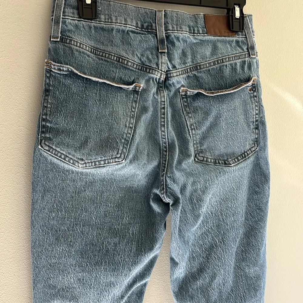 Madewell Perfect Vintage high rise cropped jeans